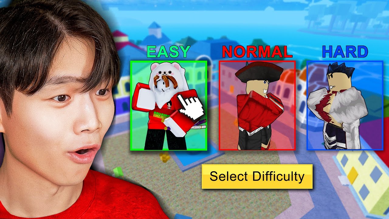 I Played Blox Fruits on EASY MODE