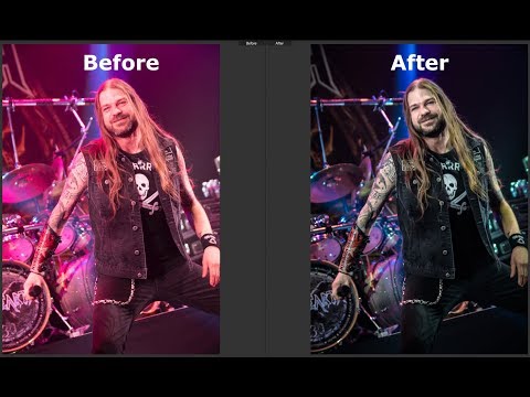 How to edit Concert Photography photos in Lightroom.