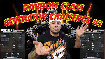 Random Class Generator Challenge #3!! The Most Challenging Yet!