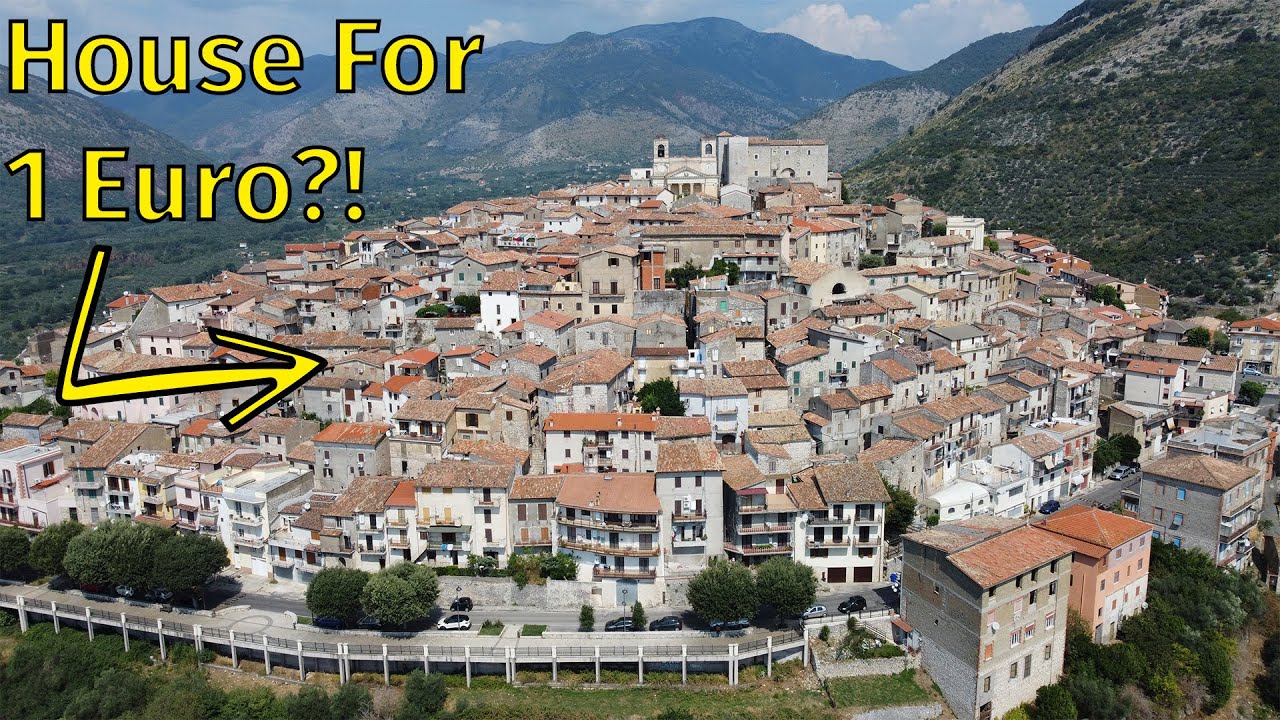 Would YOU buy a house for €1 in this Italian town? YouTube