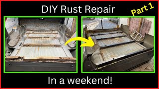 DIY F250 truck bed rust repair. Part 1. How to remove a truck bed.