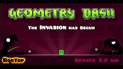 Fraps test and glitch in geometry dash