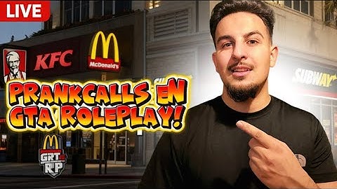 🔴 PRANKCALLS DOEN EN GTA ROLEPLAY MET DE GANGGG!