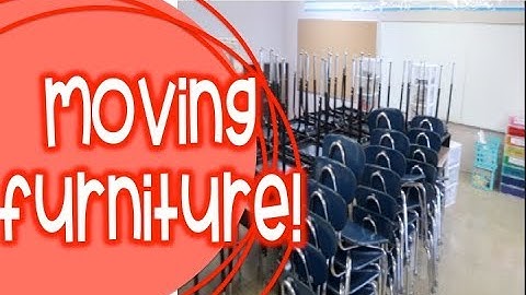 CLASSROOM SET UP // Day 1