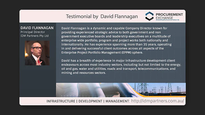 Client Testimonial for Procurement Exchange - Davi...