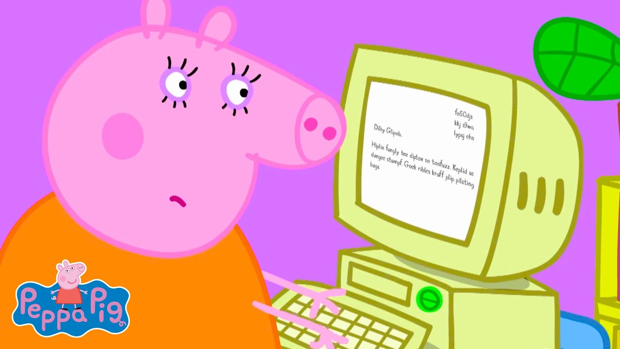 💻 Mama je zauzeta na poslu | Pepa Prase | crtani filmovi za decu