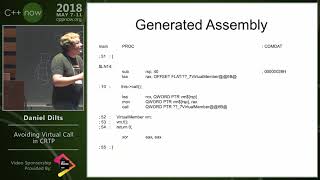 C  Now 2018: Daniel Dilts “Avoiding Virtual Call in CRTP”
