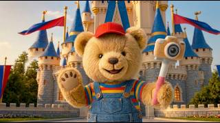 Magical Theme Park Ambience 🎢🧸 | Teddy Bear Adventure & Relaxing Music (4K) screenshot 2
