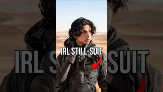 IRL Stillsuit Absorbs Water From #science #dune #survival