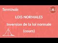 Terminale S - Lois normales - Inversion de la loi normale (cours)