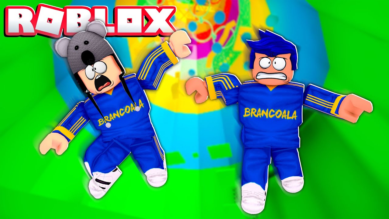 Brancoala - Eu e o Marcos no Roblox 💙 Para quem ainda não