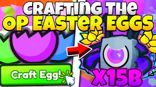 Crafting The OP Easter Eggs [Arm Wrestling Simulator]