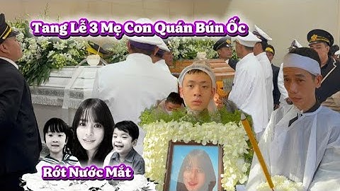 Rớt Nước Mắt Đưa Tiễn 3 Mẹ Con Quán Bún Ốc về Bình Hưng Hòa