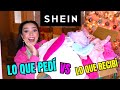 MEGA SHEIN HAUL LO QUE PEDI VS LO QUE RECIBI