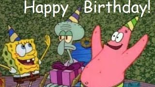 SpongeBob Happy Birthday Song - YouTube