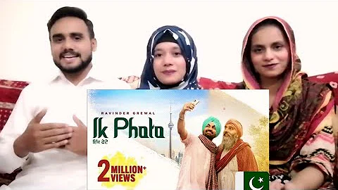 Pakistani Reaction || Ik Photo Ravinder Grewal || PUNJABI SONG