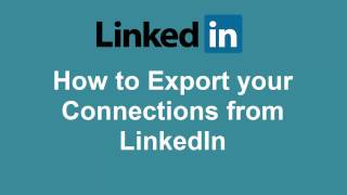 How to Export Email Addresses from LinkedIn Connections