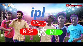 RCB vs MI IPL SPOOF DESI ILP Crazy vines