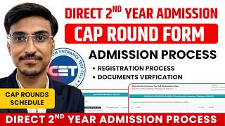 🔥Direct Second Year Admission Started | DSE CAP Registration Process | MSBTE Diploma to Engineering