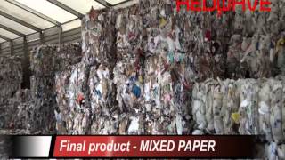 REDWAVE - Sorting dry recyclables (MRF)