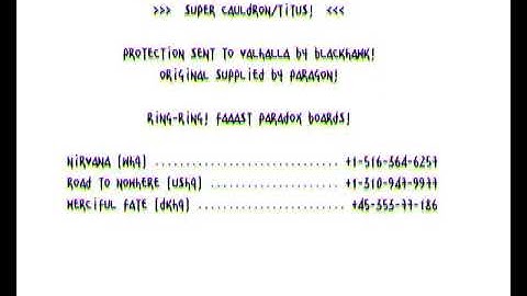 Paradox   Super Cauldron mp4 HYPERSPIN AMIGA INTRO CRACKTRO DEMO COMMODORE NOT MINE VIDEOS