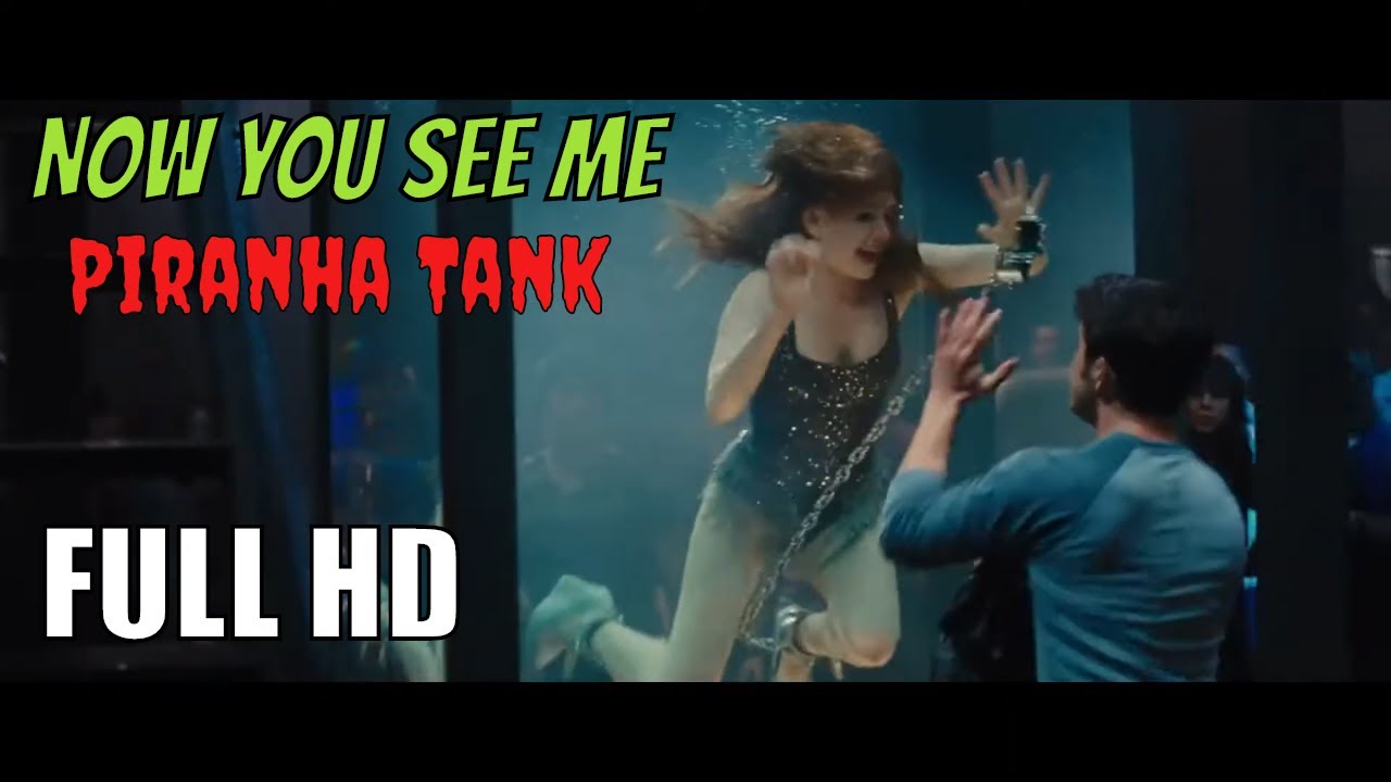 Henley Reeves Escapes From The Piranha Tank - Now You See Me (2013) | Films 4ever