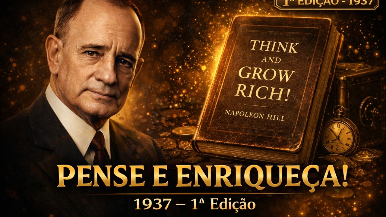 Pense e Enriqueça! (1937 – 1ª edição) de Napoleon Hill