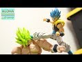 DRAGON BALL STOP MOTION SSGSS GOGETA VS BROLY OF ANOTHER WORLD #dragonball #stopmotion