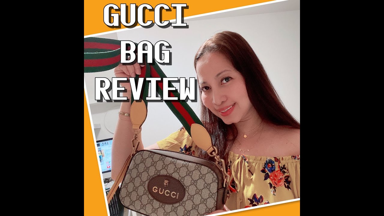 gucci supreme messenger bag review