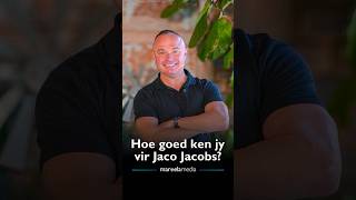 Hoe goed ken jy vir Jaco Jacobs? | Maroela Media