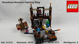 Lego Minecraft 21272 - Woodland Mansion Fighting Ring