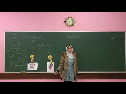 كان وأخواتها استراتيجي ة السرد القصصي بإشراف المعل مة مي الحلمان