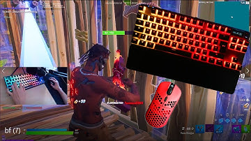Steelseries Apex Pro ASMR Chill🤩Satisfying Keyboard Fortnite Omnipoint Switch 240 FPS Smooth 4K