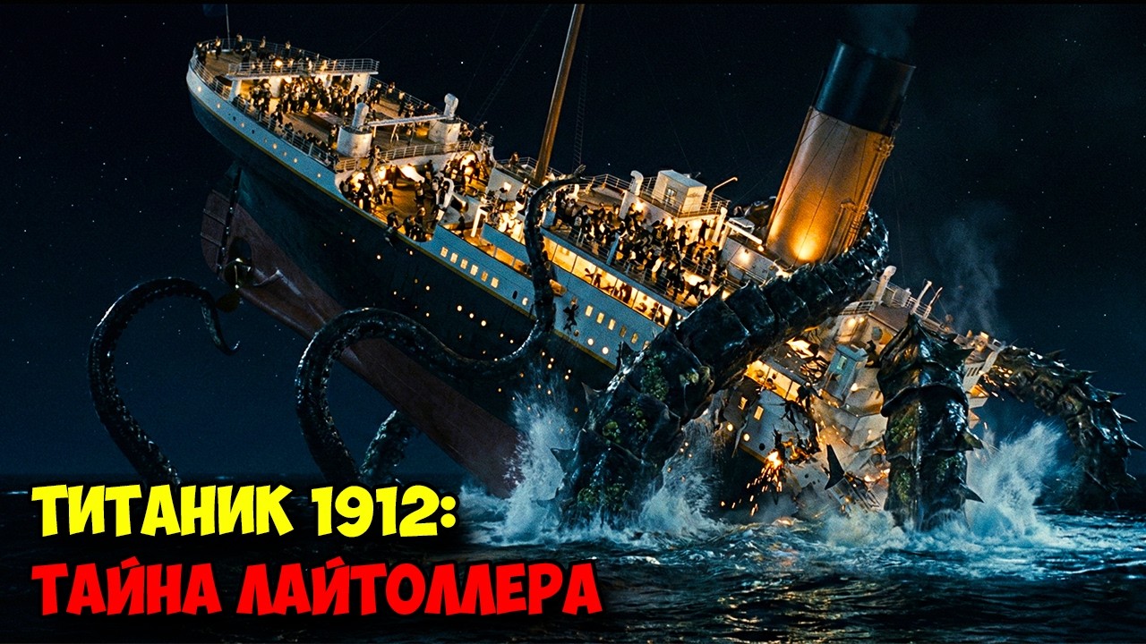 В 1912 Году Гигантский Хищник Использовал Лед Чтобы Протаранить и Сожрать Титаник