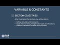 Variable and constants in php