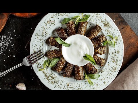 РЕЦЕПТ АЗЕРБАЙДЖАНСКОЙ ДОЛМЫ/AZERBAIJANI DOLMA/ДОЛМА С ВИНОГРАДНЫМИ ЛИСТЬЯМИ/DADLI YARPAQ DOLMASI