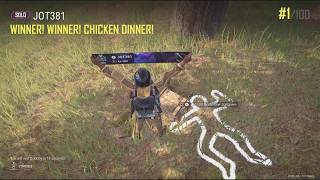JOT381 PUBG 150326 TAEGO 4 KILLS 2388th SOLO WIN 1/100 CHICKEN DINNER SOLO