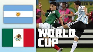Argentina 2 - 1 Mexico | World Cup 2006