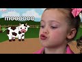 Moo Cow | Learn Animal Sounds!
