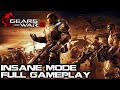 Gears of War 2 Full Gameplay - Insane Difficulty Walkthrough With All Collectible Locations.