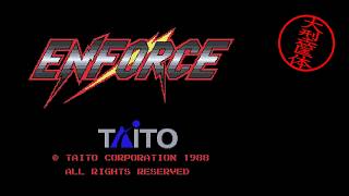 【ユル~くプレイ】 エンフォース (レバー版) Taito タイトー Enforce Arcade Actual Hardware 【AC】