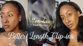 Best Clip-Ins For Short Relaxed Hair Ft. Better Length Hair
