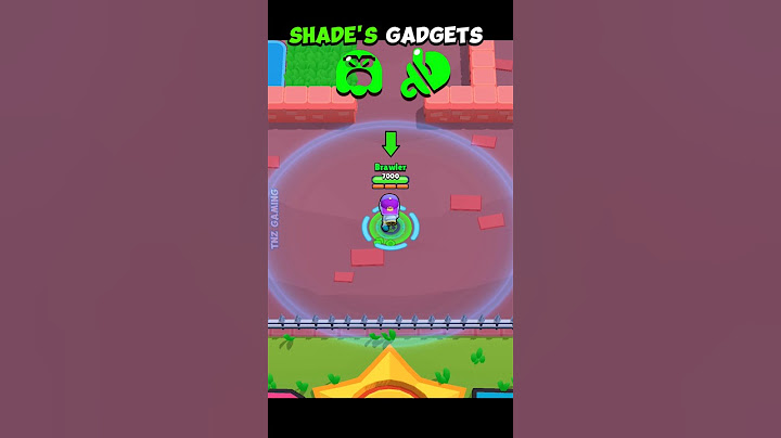 New Brawler Shade Gadgets🕴️#shade #brawlstars #shorts