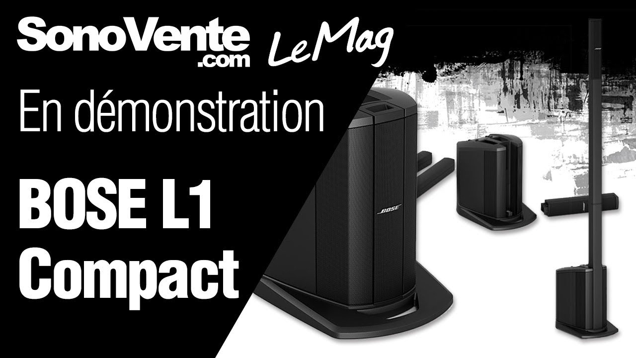 bose dual l1 compact pa system package