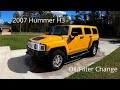 DIY 2006-2010 Hummer H3 Oil Change