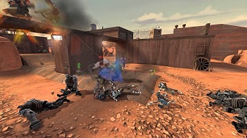 [TF2 Replay] Mann vs Machine Plateau Wave 1 Gameplay