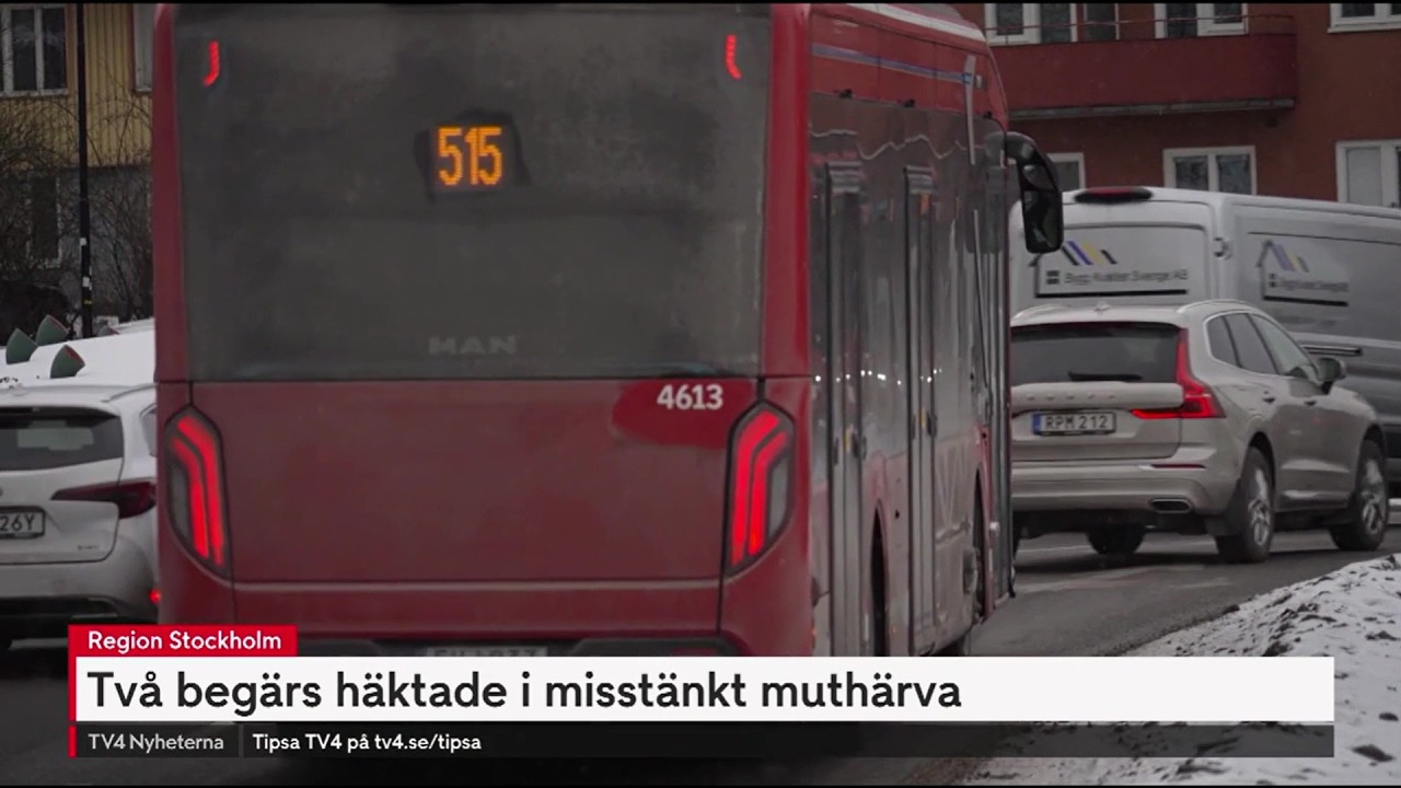 Två begärs häktade i misstänkt muthärva