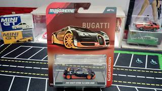 Unboxing Majorette 2005 Bugatti Veyron 16 4 Super Sport [black and orange] #majorette #bugattiveyron