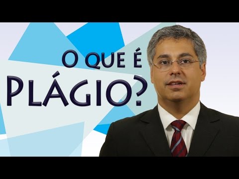 Vídeo: O Que é Plágio