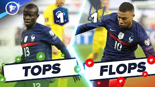 France-Ukraine (1-1) : N'Golo Kanté précieux, Kylian Mbappé a tout raté | Tops et Flops